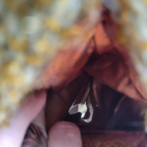 RARE VINTAGE 1960s Tweed Fit & Flare Peacoat Rust - Picture 16 of 16